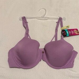 NWT MAIDENFORM Purple Women's Bra convertible straps size 38B